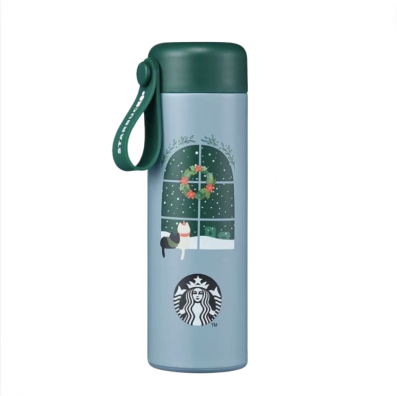 2021 Starbucks Korea SS Home Sweet Home Strap Tumbler 355ml