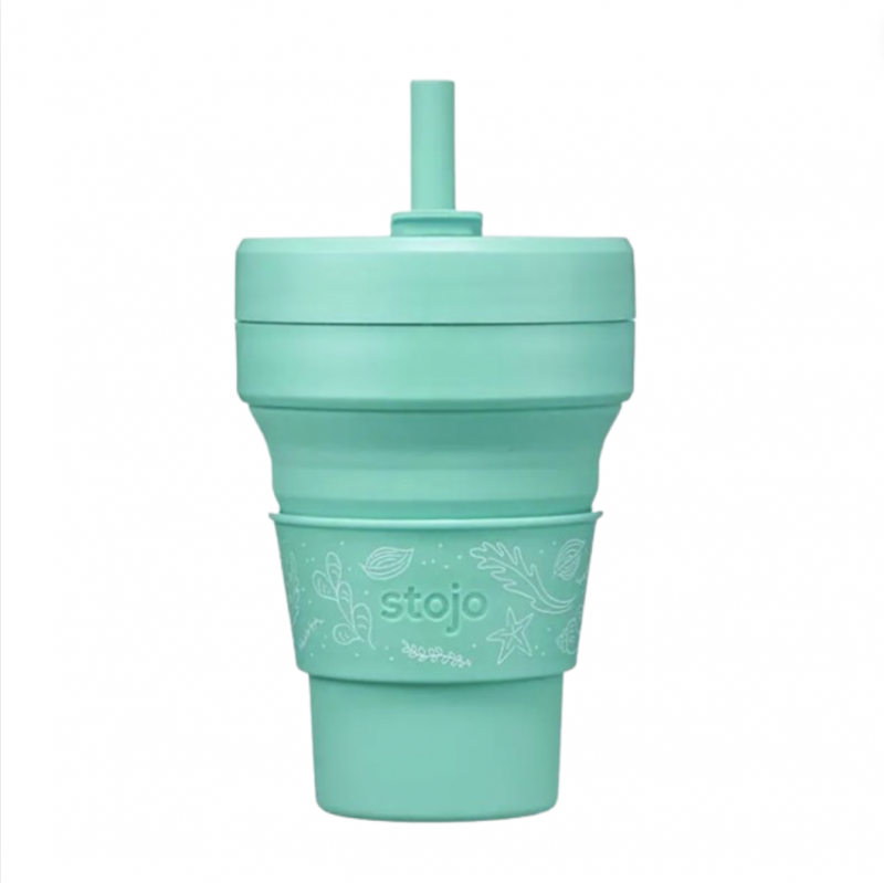 2021 Starbucks Korea Stojo Anniversary Mint Tumbler 473ml