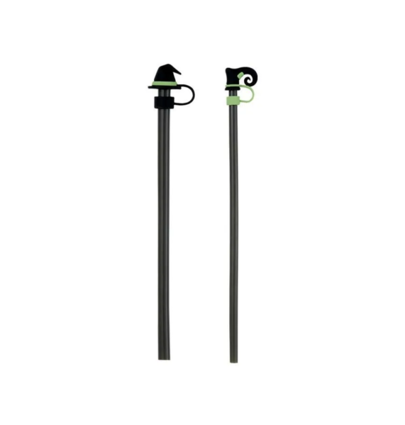 2021 Starbucks Korea Magic Halloween Color Change Straw Set