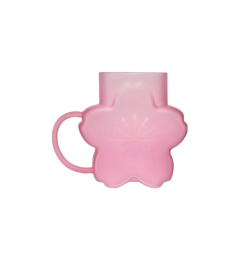 022 Starbucks Korea Cherry Blossoms Flower Handle Glass 355ml