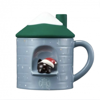 2021 Starbucks Korea Holy Cat Green Mug 355ml